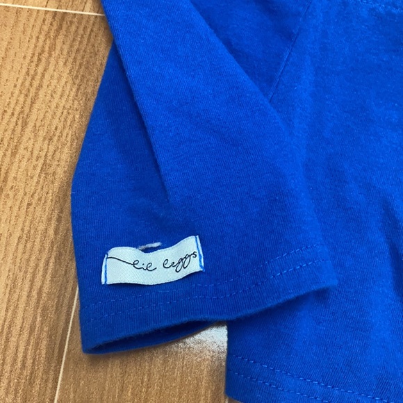 Lil Leggs royal blue biker shorts size 9m - Picture 2 of 3